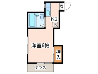 間取図 コ－ポＫ