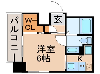 間取図 ドゥーエ新富町