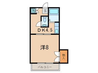 間取図 ハイム関口