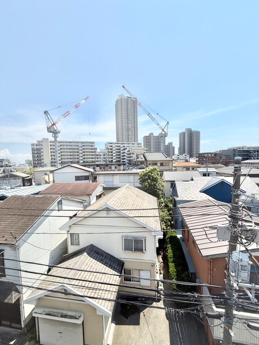 室内からの展望 コ－ポＯＧＡＷＡ（3、4Ｆ）