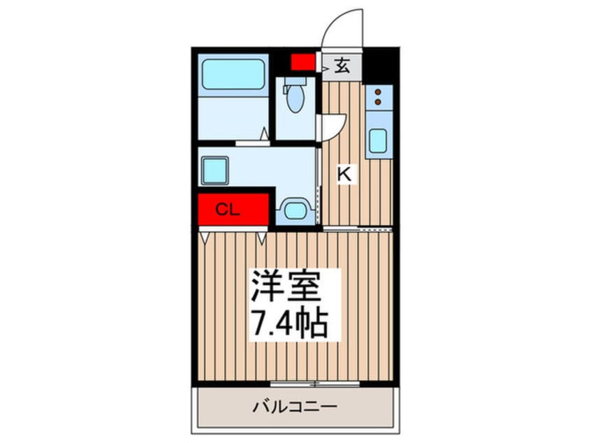間取図 Ｃｒｅｓｃｅｎｔｅ