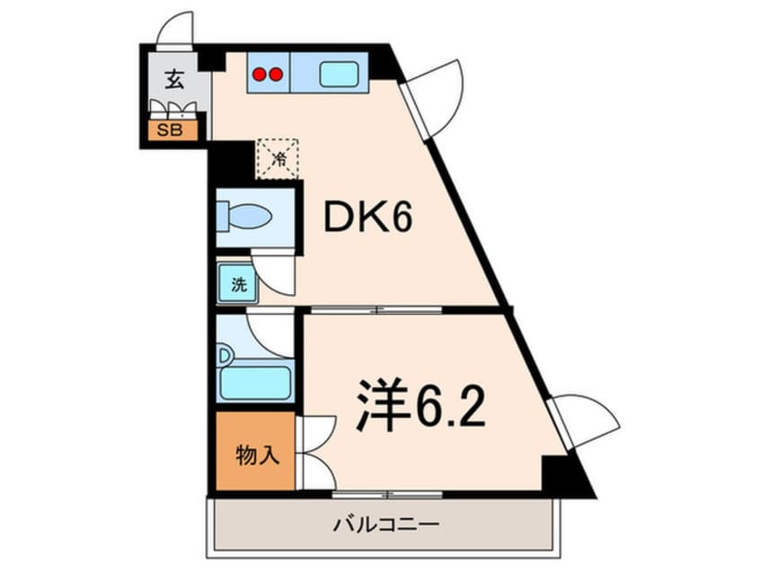 間取図 ト－レ・タケダ