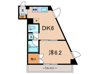 間取図 ト－レ・タケダ