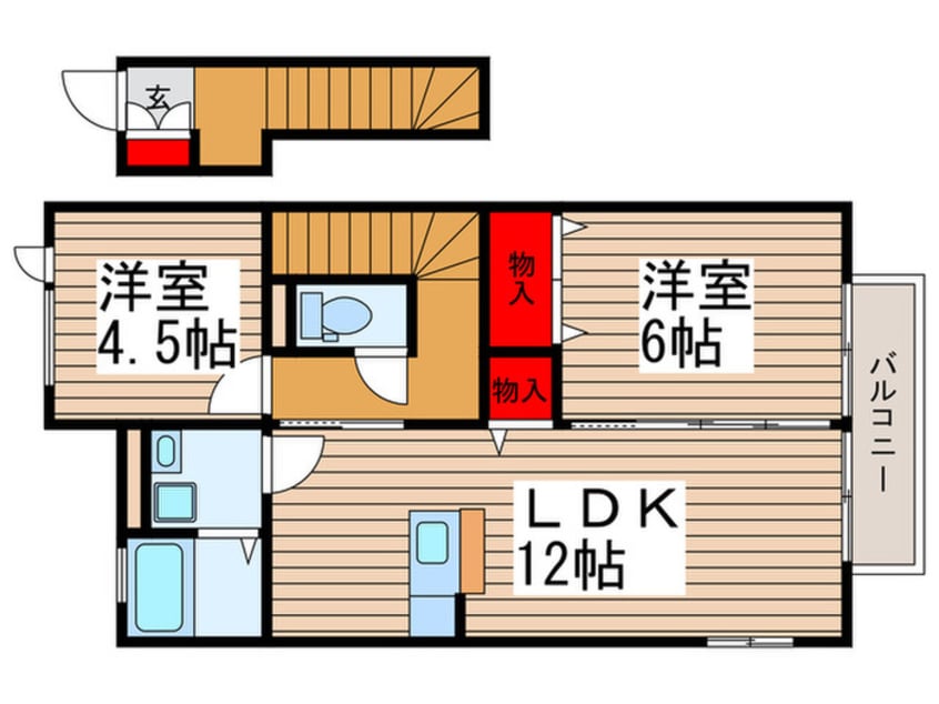 間取図 ＭＴアーバンコート
