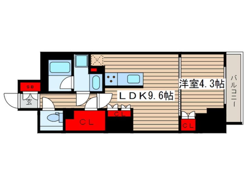 間取図 アスール両国