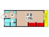 第一コ－ポひらた 1Kの間取り