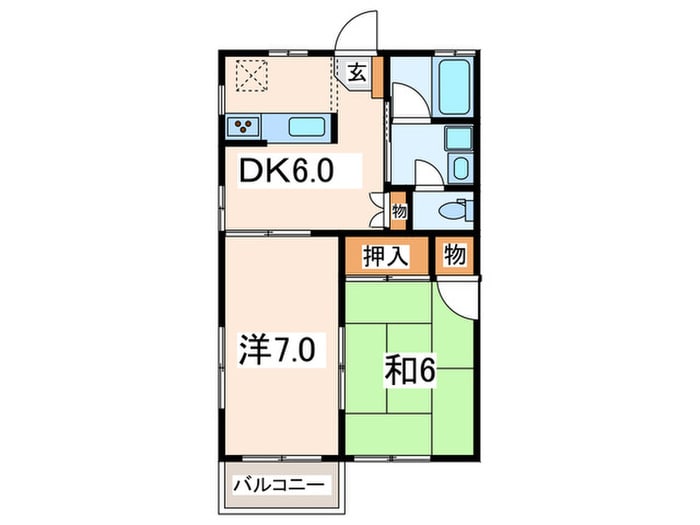 間取り図 岩崎ハイツ