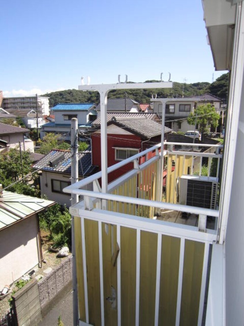 室内からの展望 岩崎ハイツ