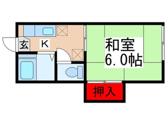間取図 コーポ美好