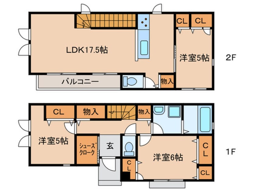 間取図 港北区樽町3丁目戸建C棟