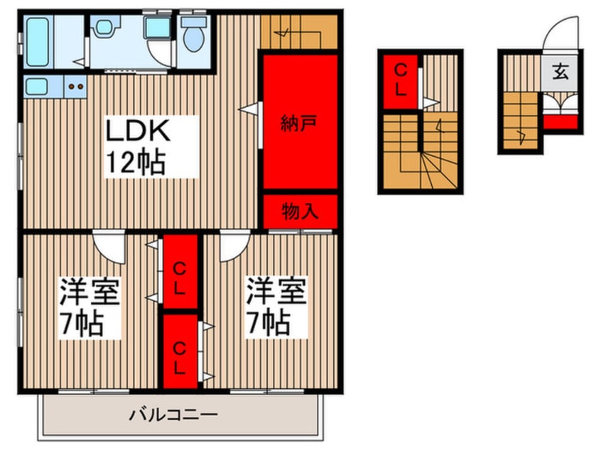 間取図 ソレア－ドⅠ