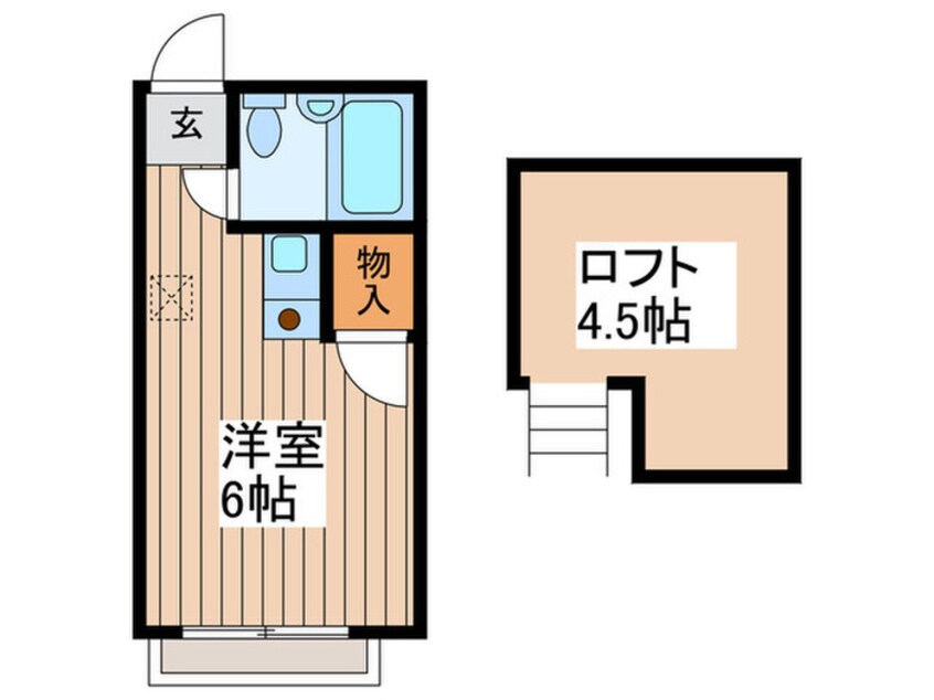 間取図 ラメ－ル桜上水
