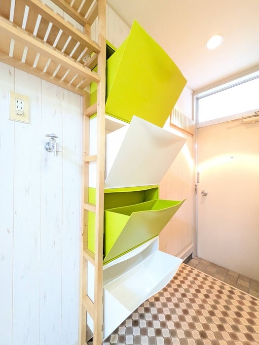 靴箱 ラメ－ル桜上水