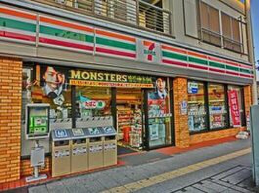 セブンイレブン横浜峰岡町店(コンビニ)まで536m 辻ハイツ