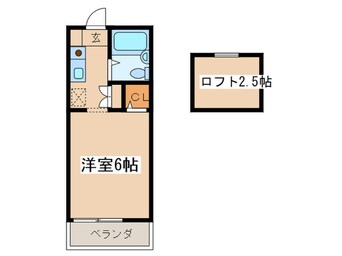 間取図 ヴェルデメゾンＢ