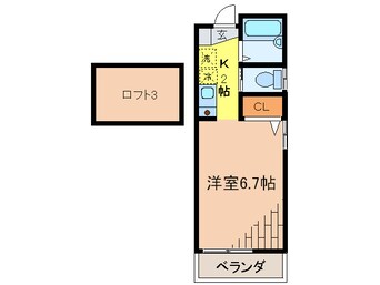 間取図 パピエ大和田