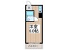日建ロイヤルプラザ常盤　２０２ 1Rの間取り