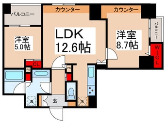 間取図 東神田テラスレジデンス