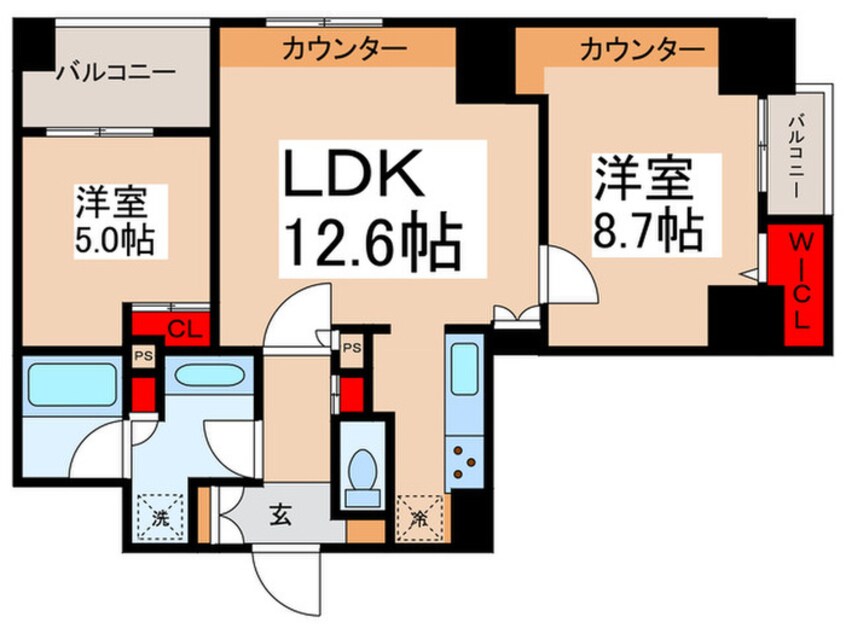 間取図 東神田テラスレジデンス