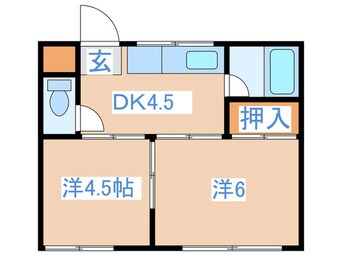 間取図 サンハイツ