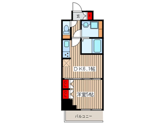 間取り図 La　Douceur東神田