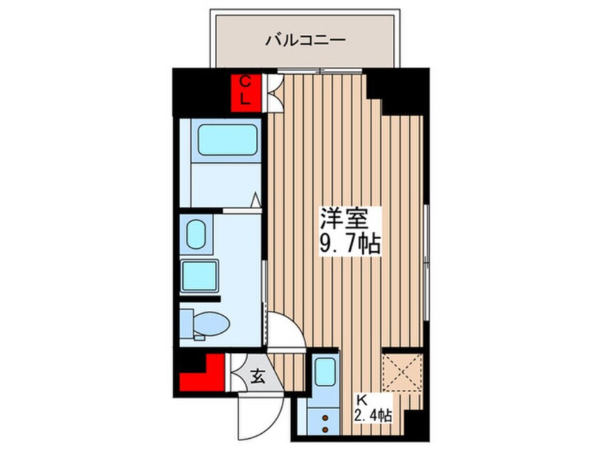 間取図 La　Douceur東神田