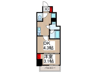 間取図 ザ・パークハビオ川口