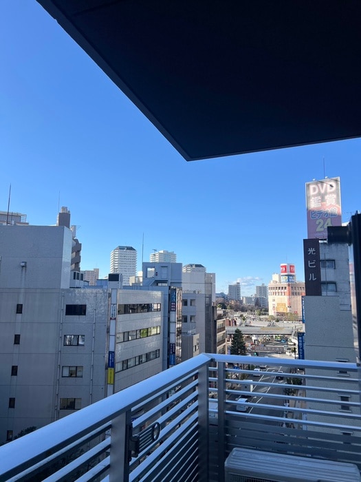 室内からの展望 ザ・パークハビオ川口