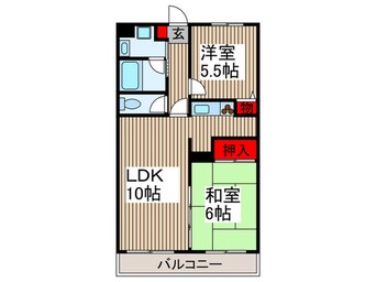 間取図 メイプルスクエア