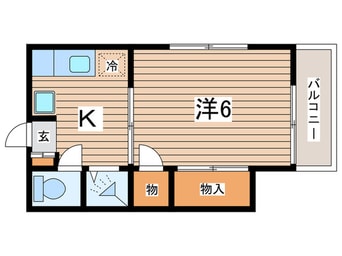 間取図 スカイハイム