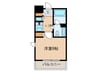 レジディア市ヶ谷 1Kの間取り