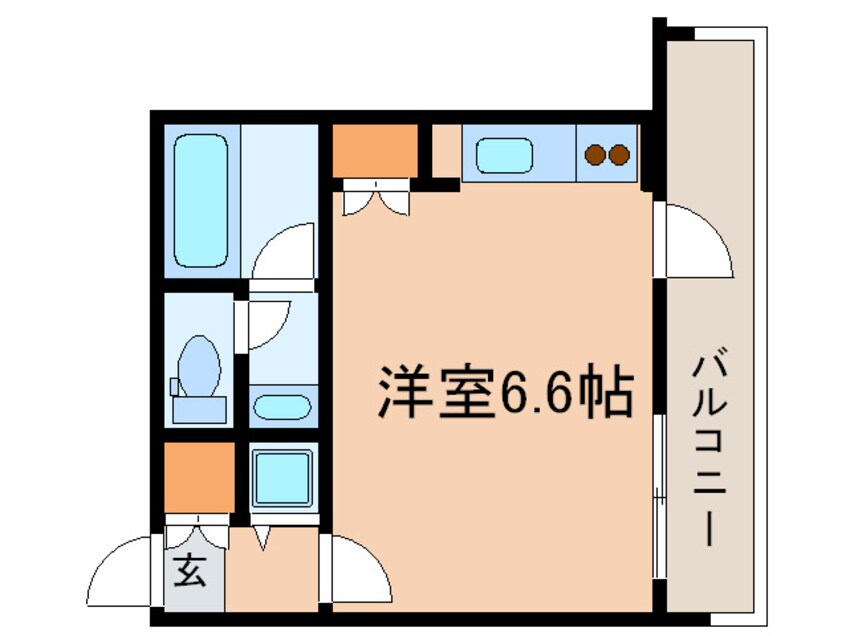 間取図 レジディア市ヶ谷