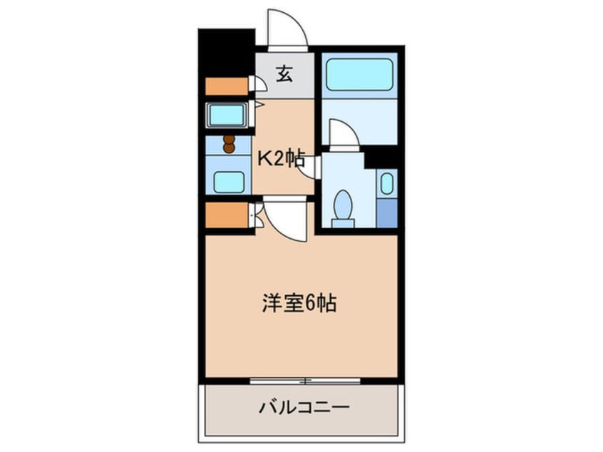 間取図 レジディア市ヶ谷