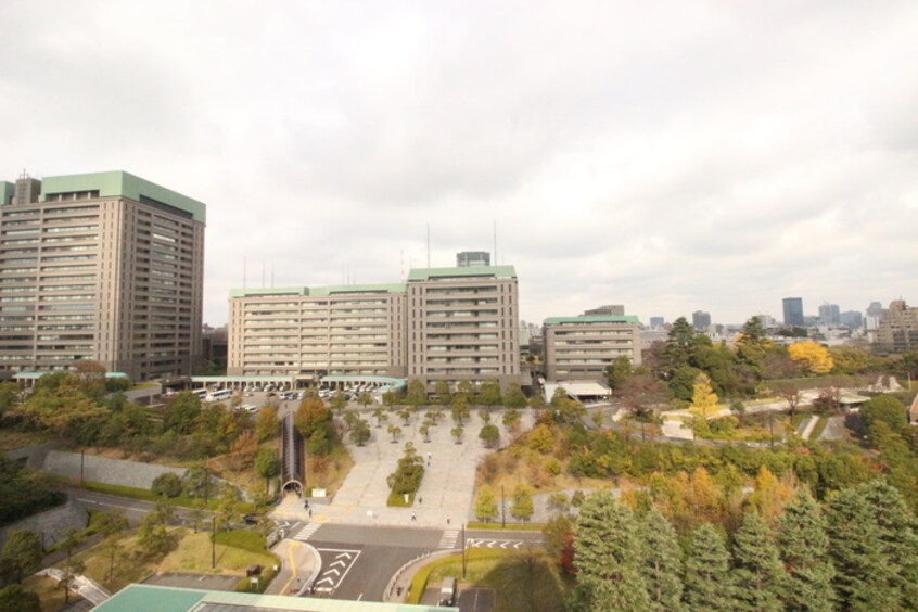 室内からの展望 レジディア市ヶ谷