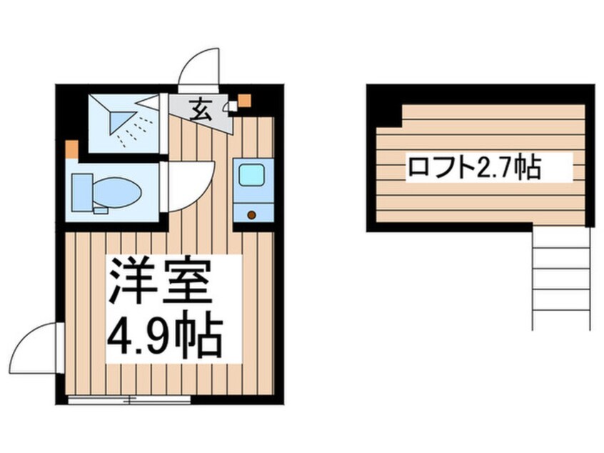 間取図 マグノリアテラス東小岩