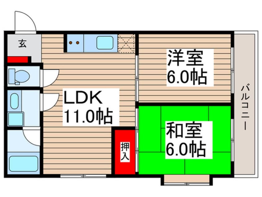 間取図 メゾンドエトワール