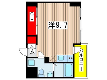 間取図 リエス千葉新宿