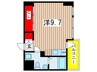 リエス千葉新宿 1Rの間取り