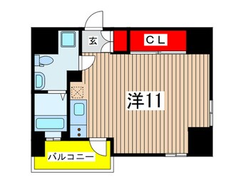 間取図 リエス千葉新宿