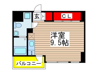 間取図 リエス千葉新宿