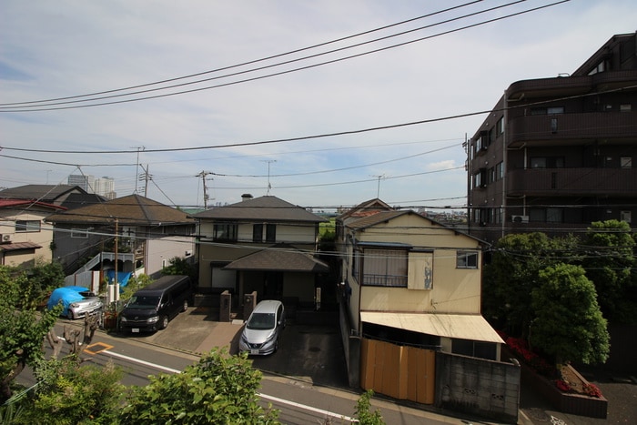 室内からの展望 清和コーポ