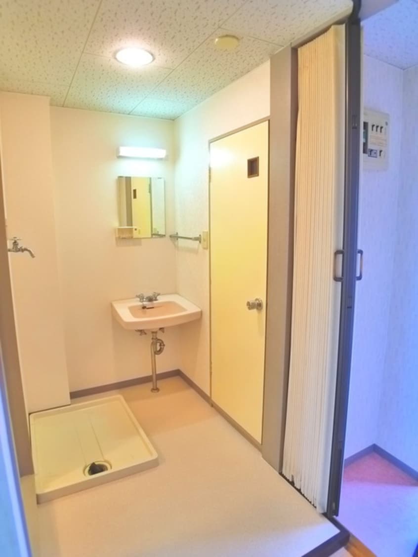 洗濯機置場 スカイフラワ－マンション