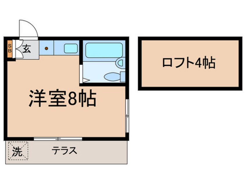 間取図 ﾊﾟﾙﾊｲﾂ石神井公園