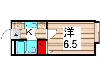 間取図 シャンブルアヤセＣ