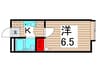 シャンブルアヤセＣ 1Kの間取り