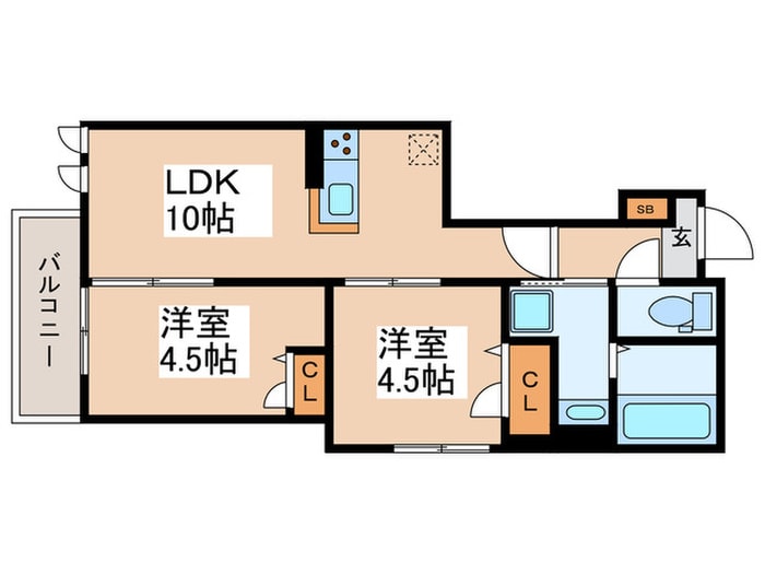 間取り図 セレスティア四つ木