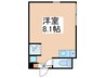グランクオール秋葉原 1Rの間取り