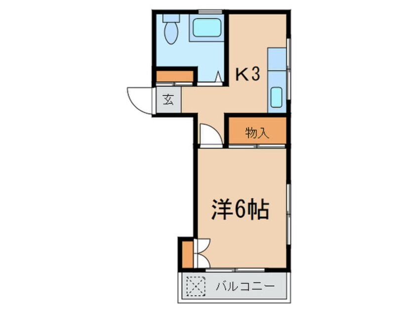 間取図 ビジョンコ－ポ