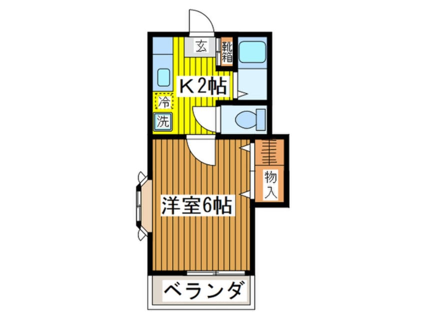 間取図 リヴェ－ル仙川