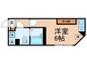 COCOFLAT IKEBUKURO 1Rの間取り